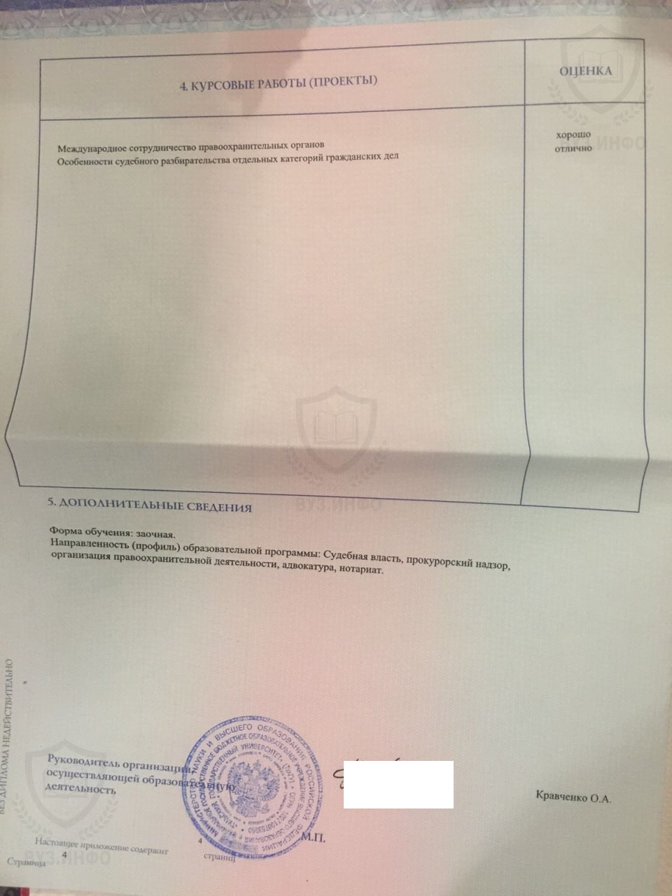 Курсовые работы в дипломе магистра Тульского госуниверситета 2021 года